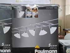 Lampadario a Tesata PAULMANN Colmar 105 Inox         5 faretti