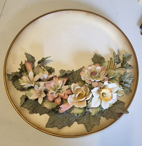 Ceramica capodimonte piatto - ceramica,