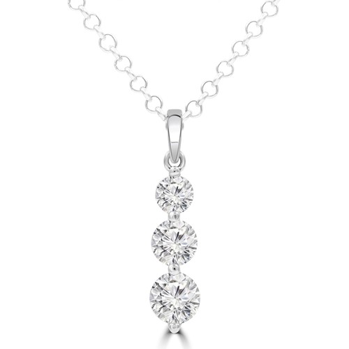 Collana con ciondolo tre