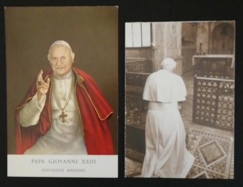 Lotto cartoline papa - lotto, 2
