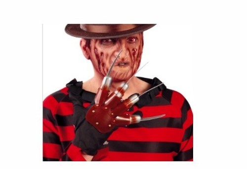 Mano guanto con artigli freddy - guanto,