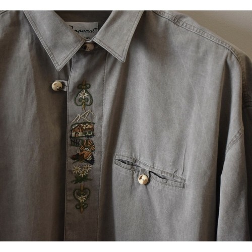 Camicia uomo tirolese - tg.45,