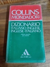 Dizionario Inglese-Italiano Collins Mondadori, 1990