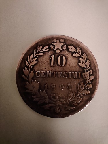 Moneta centesimi 1894 - moneta,