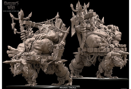 Mama troll orchi goblin - troll,