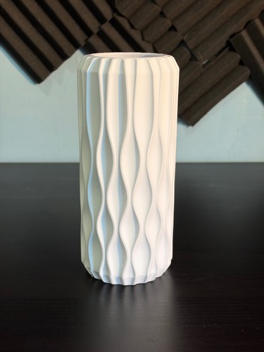 Vaso wave bianco freddo - wave,