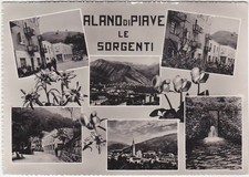 ALANO DI PIAVE - BELLUNO - LE SORGENTI - VEDUTINE - VIAGG. 1953 -29737-