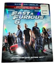 Fast & Furious 6 Blu-ray DVD