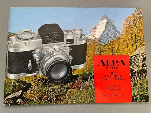 Brochure fotocamera alpa - brochure,