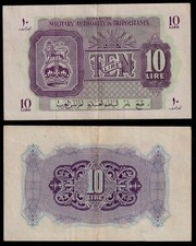 1943 LIBIA 10 Lire - Autorità