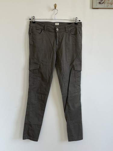 Jeans kaki chiaro con tasca