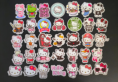 Adesivi kawaii ispirati agli - adesivi,