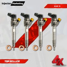 4x 0445110382 Iniettore BMW X3