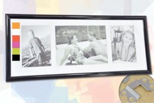 Cornice Portafoto da Parete multi cornice 3 foto color  22 x 55 cm Vari Colori