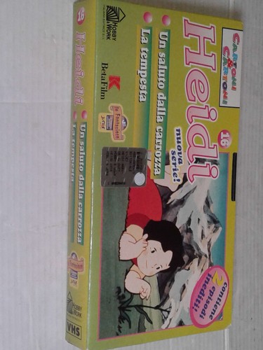 Vhs cartoni videocassetta - vhs,