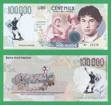 1997 - Banconota Lega Nord -