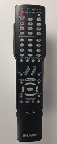 Oem sharp aquos remote - sharp,