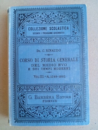 Corso storia generale del - di,