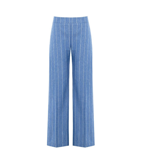 Pantaloni palazzo denim - palazzo, in