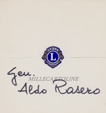 Alpini: Lions - segnaposto per il Gen. Aldo Rasero