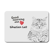 Gatto Siberiano - Mouse Pad