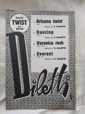 C. DILETTI "SERIE TWIST AND ROCK" - ALBUM VINTAGE (1963) - 4 SPARTITI - ED. DILE