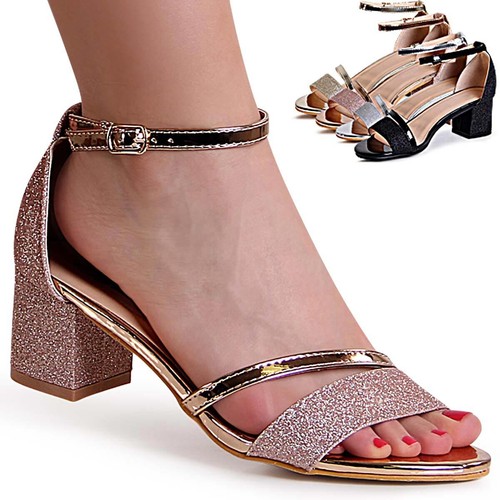 Sandali donna glitter