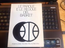 LE PAROLE E LE REGOLE DEL BASKET, 1981, PROVA DI STAMPA, RARITA' PER COLLEZIONIS
