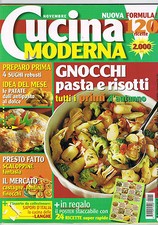 CUCINA MODERNA - N.11 NOV.1999 - GNOCCHI PASTA RISOTTI  SCALOPPINE  SUGHI LANGHE