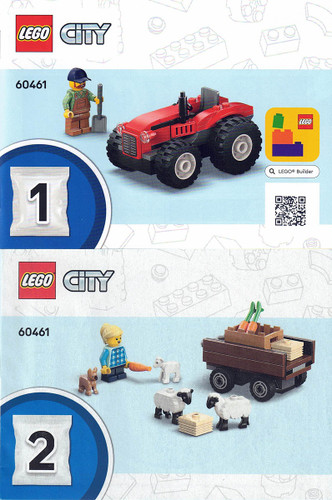 Lego 60461 trattore agricolo - lego,