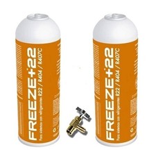 2 Botellas Gas Refrigerante