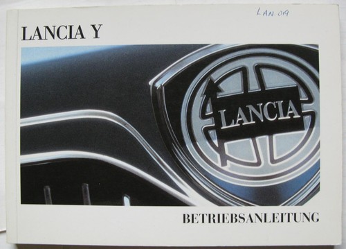Lancia manuale proprietario - lancia, y