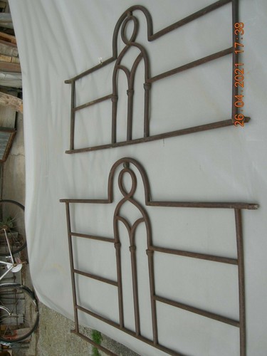 Letto ferro battuto iniz - letto,