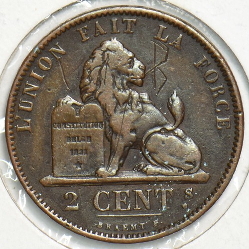 Belgio 1874 centesimi 197855 - 2,