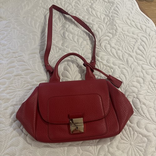Borsa trussardi rossa con - borsa,