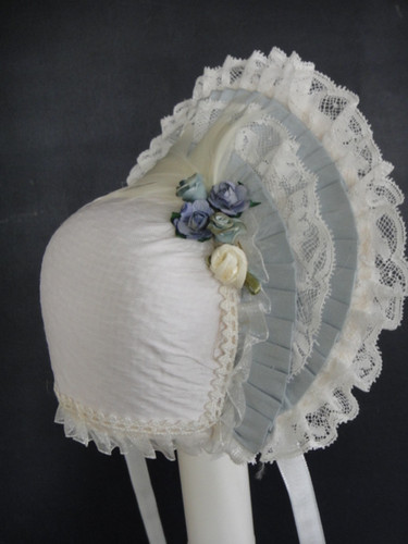 Cappello seta blu per - seta,