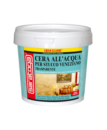 Cera trasparente all acqua - trasparente, all'acqua