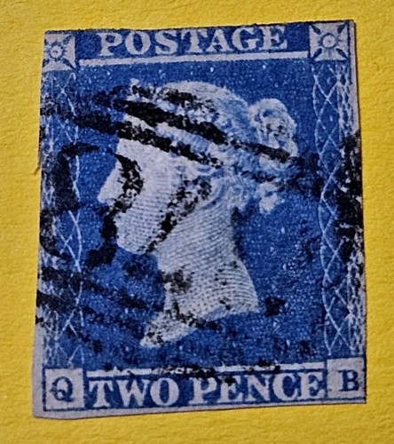 Briefmarke großbritannien two - großbritannien,