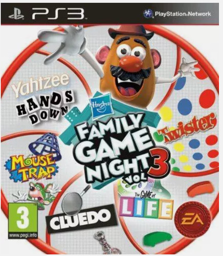 Ps3 hasbro family game - family, 3