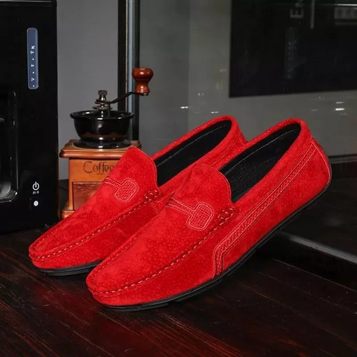 Scarpe mocassino uomo tinta - scarpe,