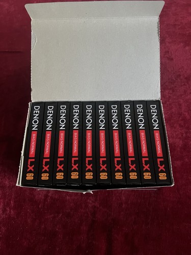 Denon leer cassette - denon, 60