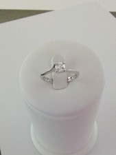 Anello donna solitario oro