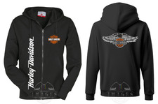FELPA HARLEY DAVIDSON FULL ZIP
