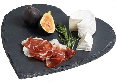 Vassoio ardesia cuore - , da