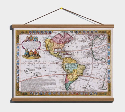Antica vecchia antica mappa