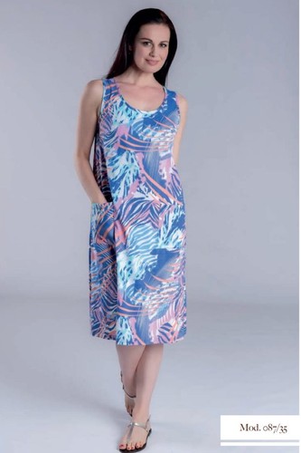Abito vestaglietta donna - donna, 100%
