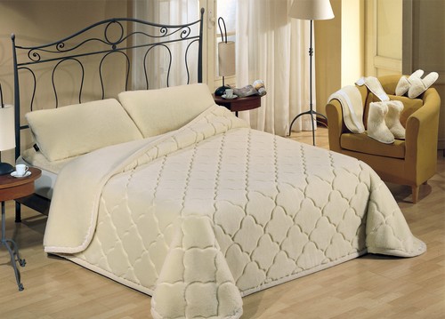 Coperta pura lana merinos - in,