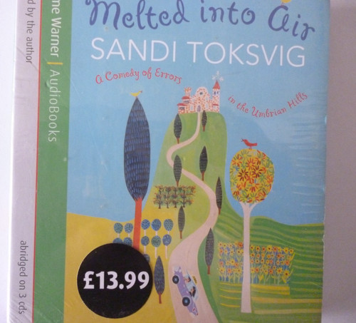 Audio book melted into - book,