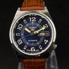Orologio da polso uomo vintage Seiko 5 automatico 6309 17 Jewels - SPEDIZIONE GRATUITA