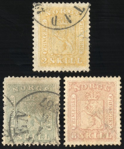 Francobolli norvegia 7 9 - #, 6-7+9